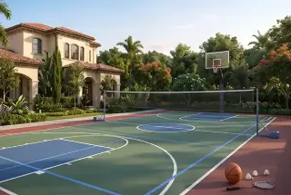 Multipurpose Court at Sugee Verandas