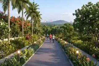 Jogging Track at Sugee Verandas
